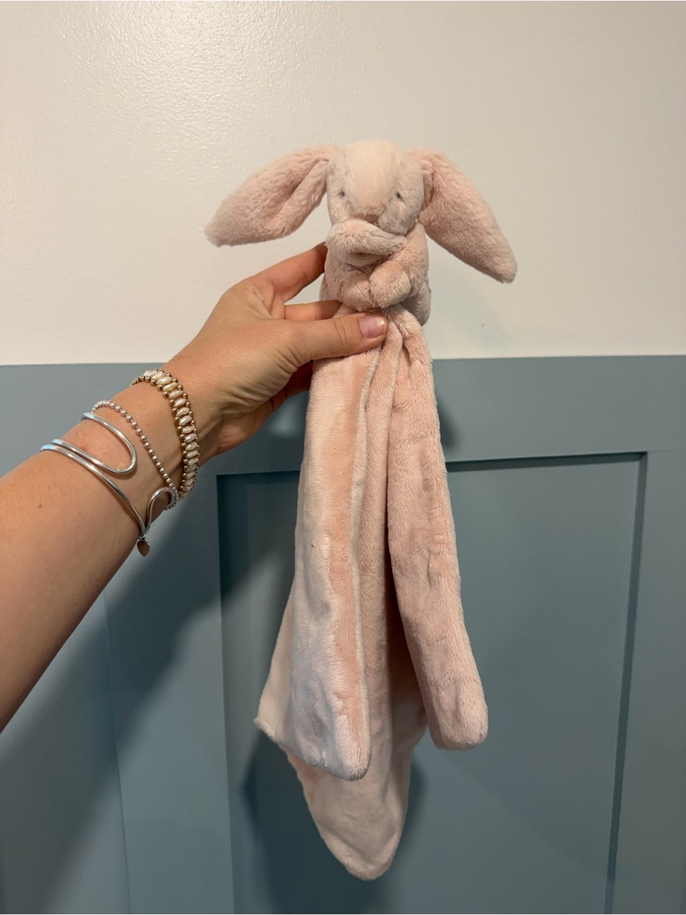 Jellycat Pale Pink Bunny Comforter